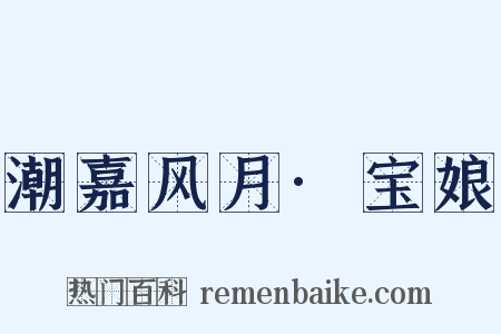 潮嘉风月·宝娘是什么意思的图片